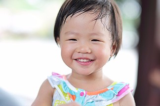smiling girl