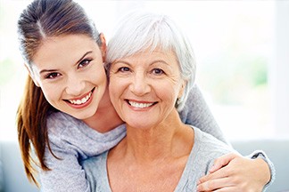 smiling women