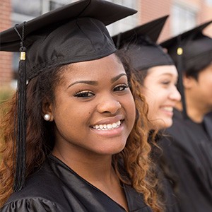smiling graduate